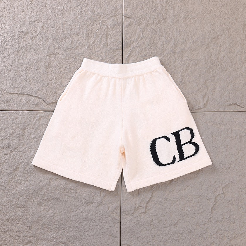Shorts "CB" Beige