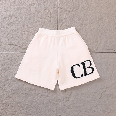 Shorts "CB" Beige