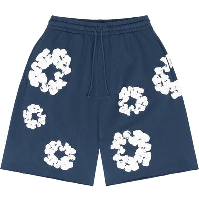 Shorts "Flower" Blu Navy