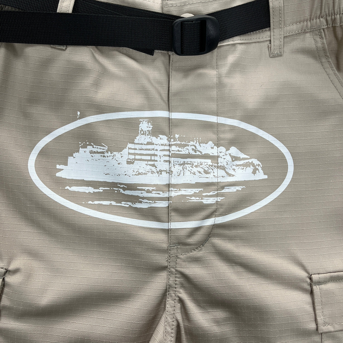 "Alcatraz" cargoshorts beige