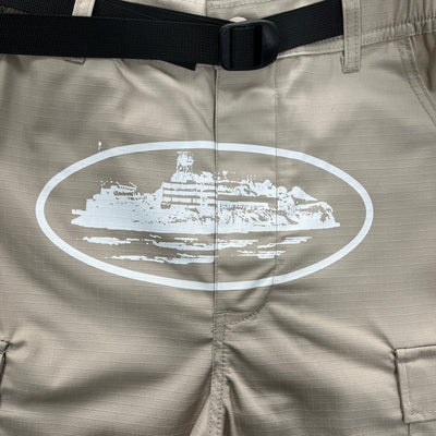 "Alcatraz" cargoshorts beige