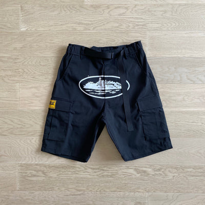 "Alcatraz" cargoshorts svart