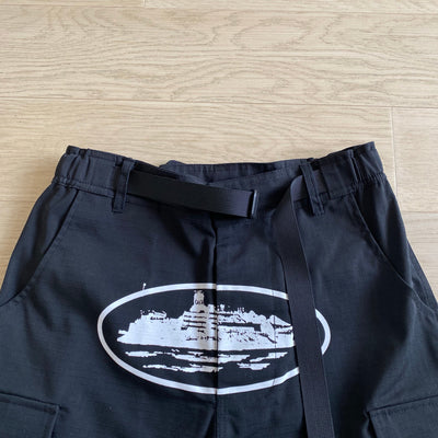 "Alcatraz" cargoshorts svart
