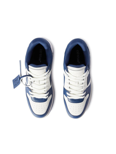 "Off" Sneaker Blue/White